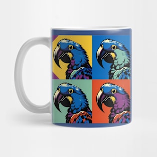Pop Hyacinth Macaw Art - Cool Birds Mug